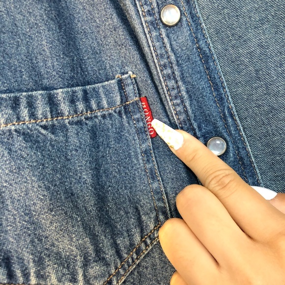 Bongo denim button up shirt - Picture 4 of 4